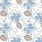 Manhattan Comfort Naperville, Vinyl Flower Power Wallpaper, 205 In X 33 Ft = 56 Sq Ft Naperville - alternate 2
